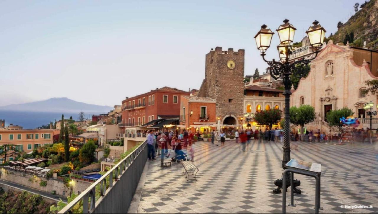Greek Theater - Sea View Apartment Taormina Exterior foto