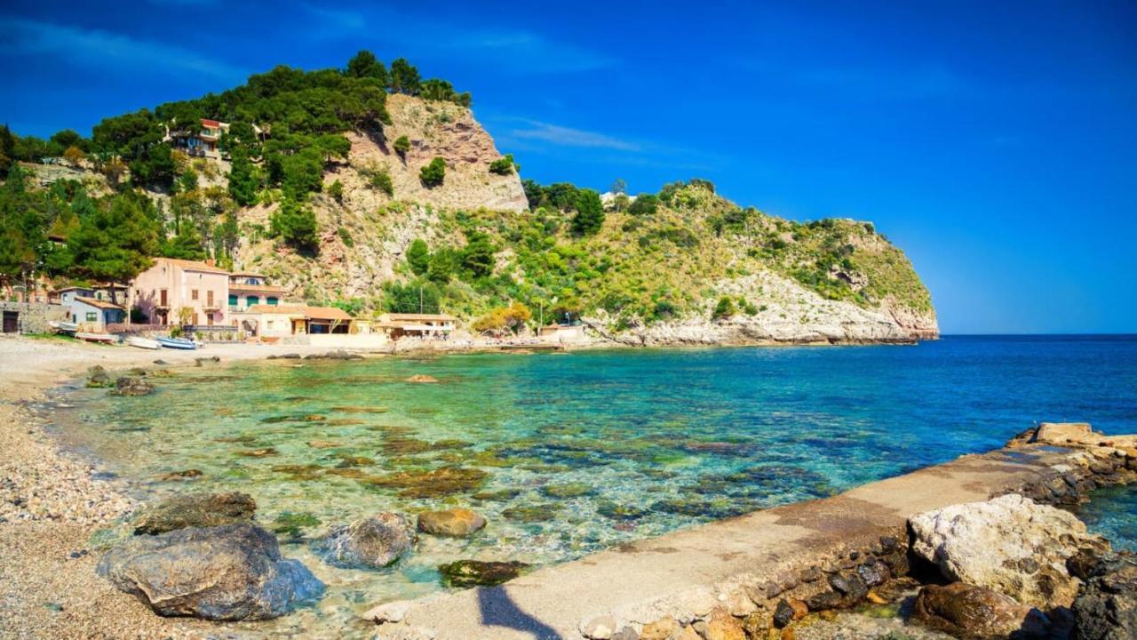Greek Theater - Sea View Apartment Taormina Exterior foto