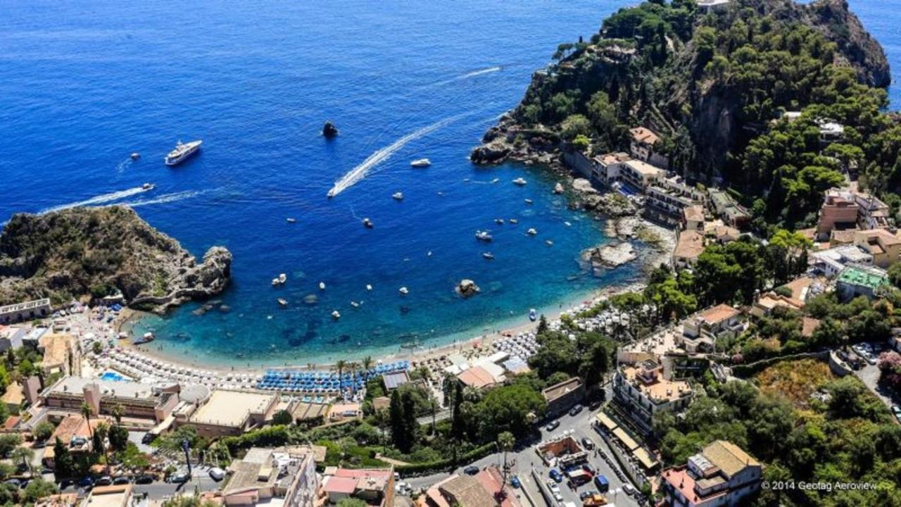 Greek Theater - Sea View Apartment Taormina Exterior foto